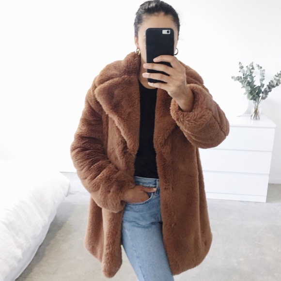 Teddy Bear Fur Coat - Picture 2 of 2